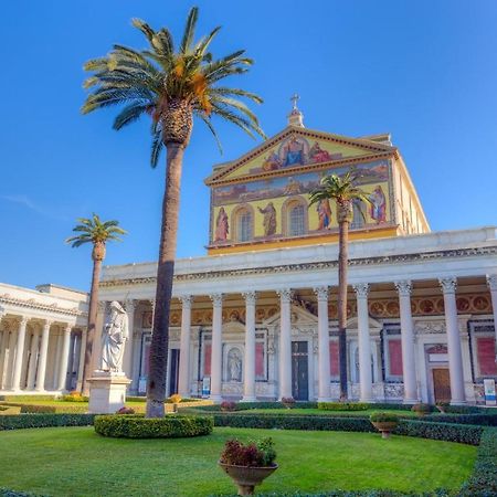 Basilica Papale Di San Paolo Appartamento Moderno - Yourhome Рим Экстерьер фото